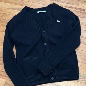 Maison Kitsuné Men's Baby Fox Patch Cosy Cardigan